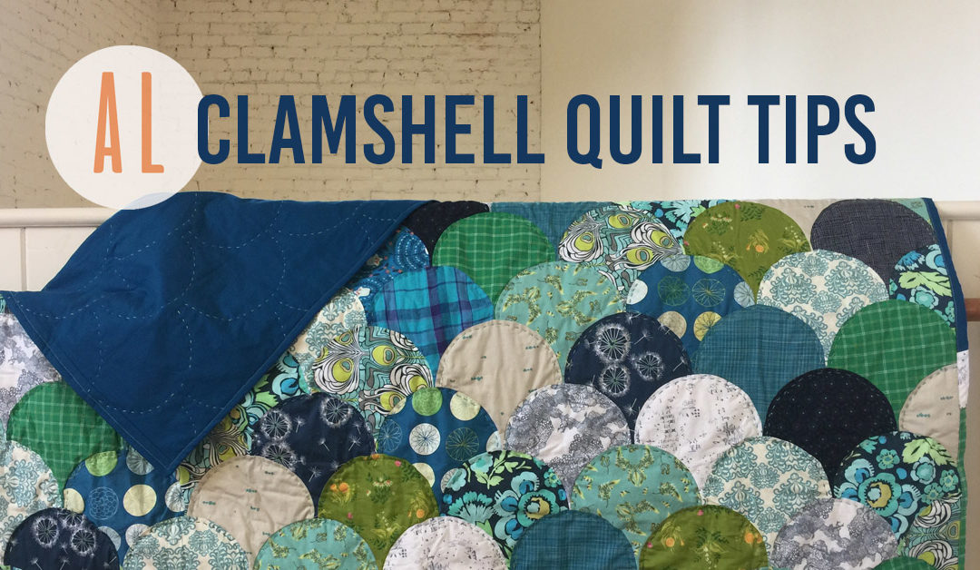 You Can Machine Piece A Clamshell Quilt -Tips To Help